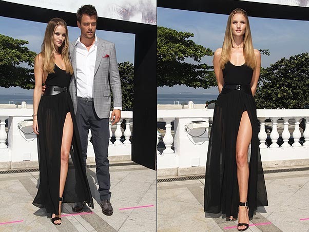 Rosie Huntington e Josh Duhamel Rosie Huntington e Josh Duhamel