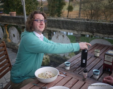 And wine is a stranger who Ben inviteth in