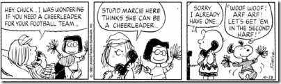 1993-10-23 - Snoopy as a cheerleader