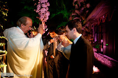 Foto 1099. Marcadores: 04/06/2010, Casamento Daniela e Giuliano, Celebrante, Frei Jose Pereira, Rio de Janeiro