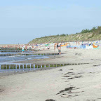 Mrzeżyno - plaża zachodnia.