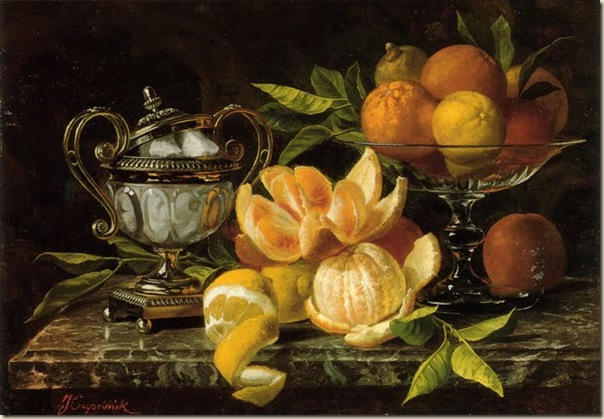 Nature morte aux oranges et citrons