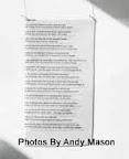Exhibition "Reading Fire Writing Flame" by Eileen Casey