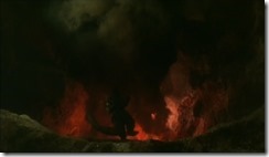 The Return of Godzilla Fall into the Volcano