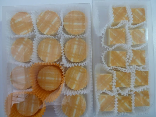 Here are two more shapes we had. These had tasty fillings!