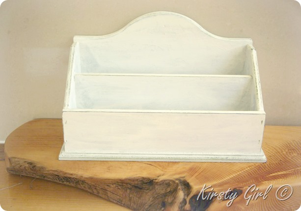 shabby french mail organiser