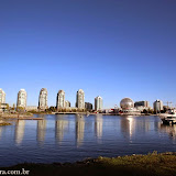 Skyline de Vancouver, BC, Canadá