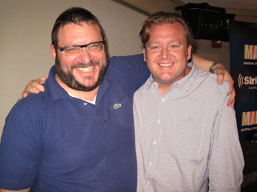 Time magazine columnist, Josh Ozersky with Chef White.