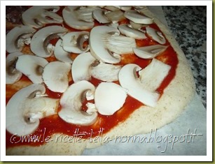 Pizza semintegrale di farro ai funghi (3)