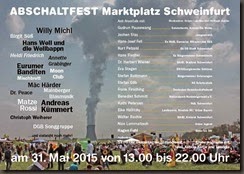 BA-BI News: Shut Down Party 31.5.15 Schweinfurt, Flyer Update BA-BI e.V. : Shut Down Party 31.5.15 Schweinfurt KKG Grafenrheinfeld AKW, Flyer Update