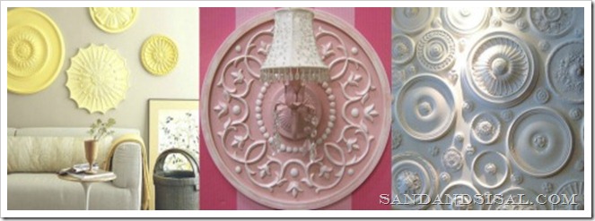 Ceiling Medallion Wall Art ceiling medallion wall art - sand and sisal Ceiling Medallion Wall Art ceiling medallion wall art - sand and sisal