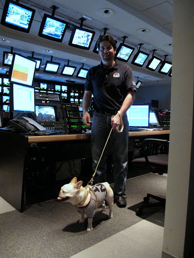 You know, sometimes I work the controls at Martha's TV show - can you give me a tour of your control room?