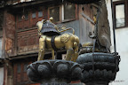 Lion statue