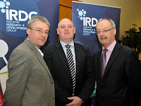 J. O’Hare, Azotel; P. McGrath, Bord Gáis; D. Hayes, IRDG