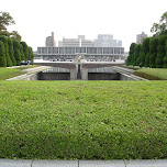 peace park in hiroshima in Hiroshima, Japan 