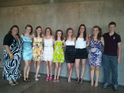 Washington County 4-H participants included Amy Green; Lexi Marek, daughter of Tim and Heather Marek; Madeline Hora, daughter of Brian and Theresa Hora; Brooke Sieren, daughter of Dean and Linda Sieren; Macy Marek, daughter of Tim and Heather Marek; Sarah Greiner, daughter of Brant and Amy Greiner; Cara Hahn, daughter of Matthew and Jane Hahn; Lauren Carter, daughter of John and Kim Carter; and Noah Altenhofen, son of Rob and Julie Altenhofen.  Photo courtesy:  Washington County Extension