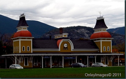 N Conway train station