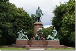 Bismark Statue in Tiergarten