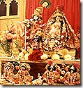 Radha Krishna altar