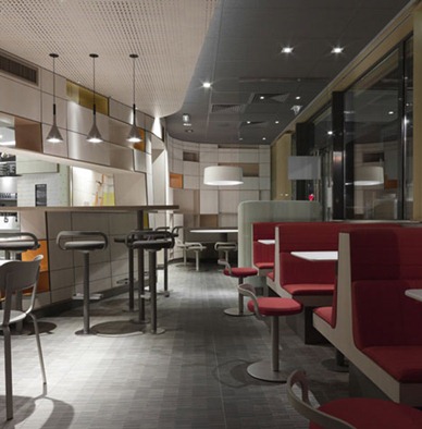 mcdonalds interior design restaurant