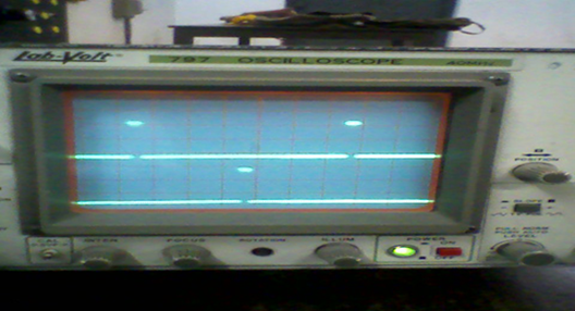 Thyristor 1 and Thyristor 4 gate pulses