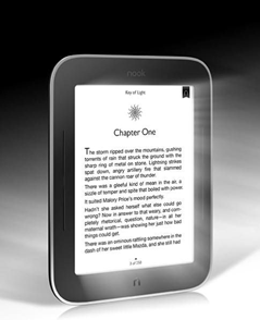 c0 The Barnes & Noble Nook e-reader