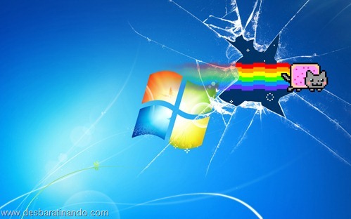 nyan cat wallpaper meme desbaratinando (2)