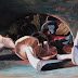 Object: 21865 - Paddestoelen - 25 x 40 cm - € 2450,=