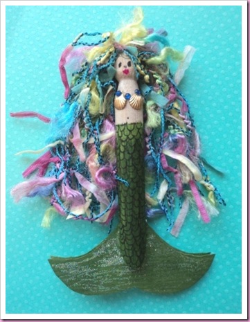 Peg mermaid