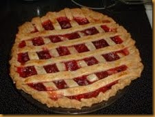 Cherry-Raspberry pie