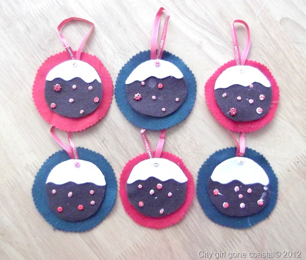 deco with glue drying