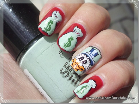 uncle scrooge nail art 4