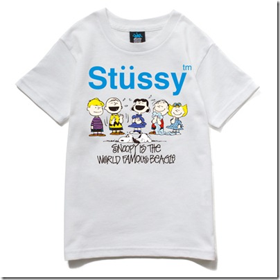 Stussy × Kids Peanuts # 1 Family Tee ¥ 4,410 01