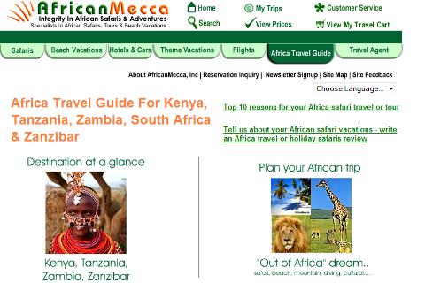 Africa Safari Travel Guide