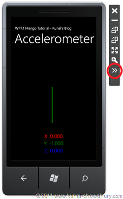 WP7.1 Demo - Expanding Accelerometer Window from Phone Emulator[7]