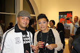 Guests at the opening reception of 
FolkloRican: The Art of Pepe Villegas
at NYU Wagner