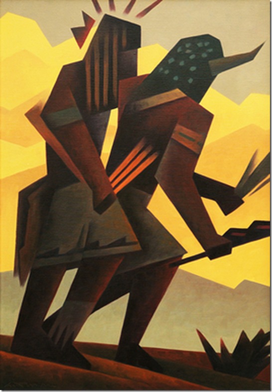 Men of the Desert-Ed-Mell-Enkaustikos Men of the Desert-Ed-Mell-Enkaustikos