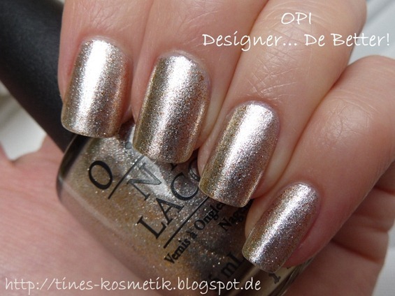 OPI Designer De Better 1 OPI Designer De Better 1