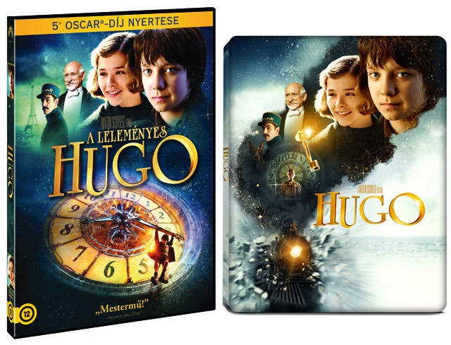 A leleményes Hugo DVD, BD Steelbook
