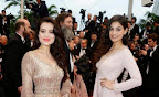 Ameesha Patel And Puja Gupta At The Cannes Screening Of All Is Lost