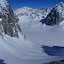 Now we get to ski down glacier