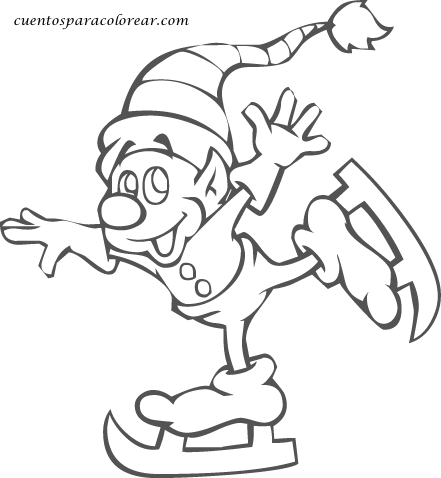 DIBUJOS DE DUENDES PARA NIÑOS PARA COLOREAR