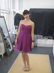 Another option we considered was a sweetheart neckline dress from Ivy & Astor.