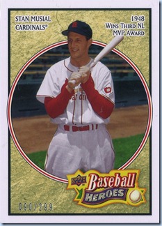 2008 Heroes Musial 90 of 299