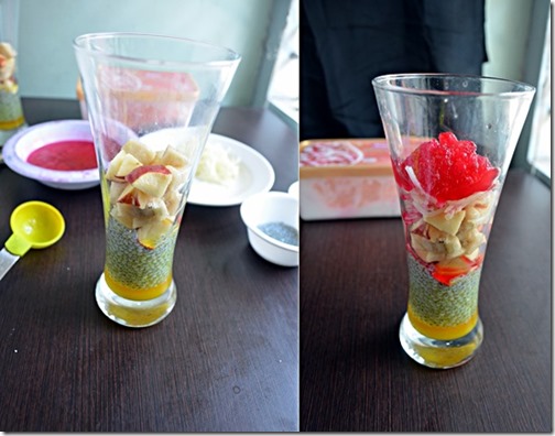 Falooda arrangement