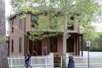 Jesse K Dubois Home on the Lincoln Home National Historic Site.