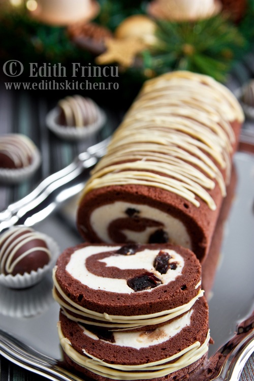 rulada cu crema mascarpone