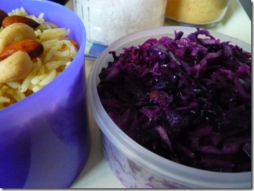 Arroz indio y chucrut para llevar Arroz indio y chucrut para llevar