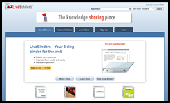 Live Binder - Organize websites for your computer center