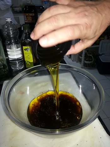Paso 4 Aceite de oliva